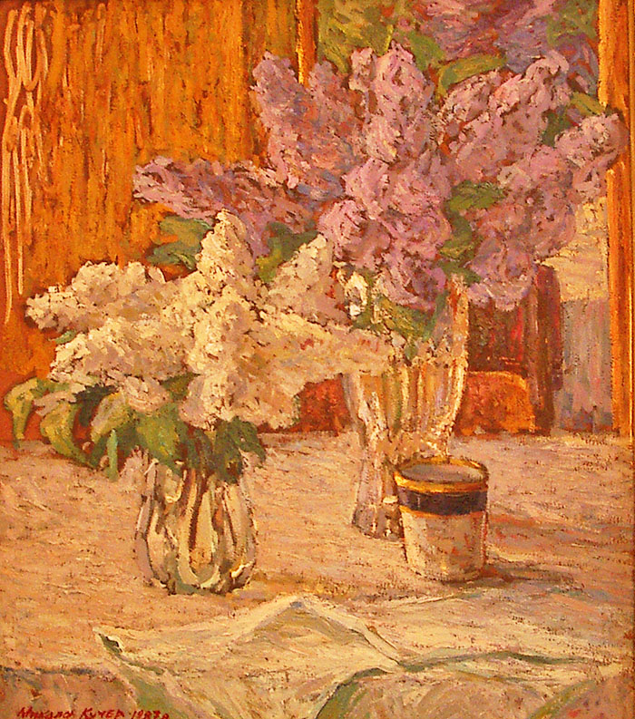 «Бузок». 1987. Полотно, олія